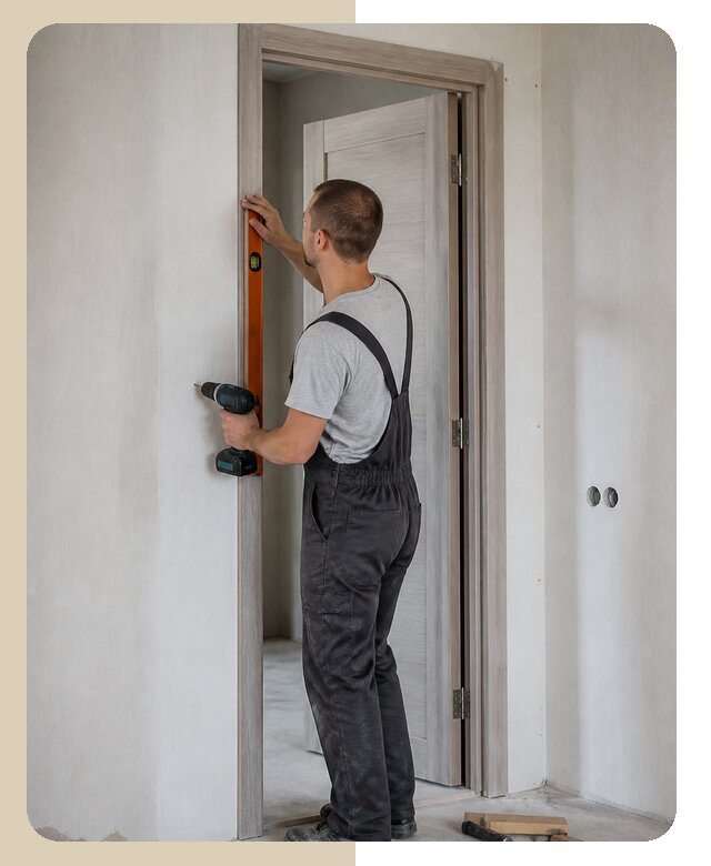 Профессиональная установка межкомнатной двери в Саранске