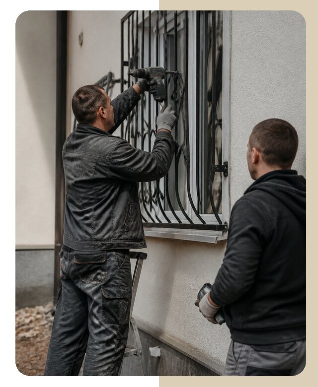 Установка наружных решеток в Саранске от 5163 р. | ДвериЛегко-Срн